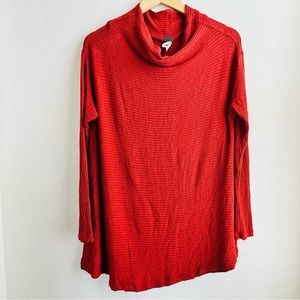 Free the People Slit Back Tunic Sweater Size L